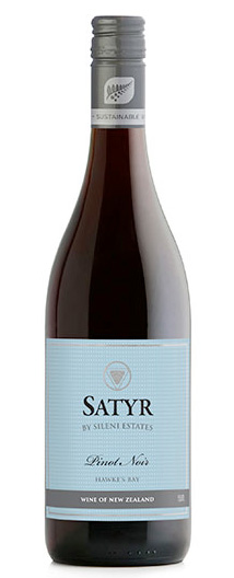 satyr by sileni estate hawke's bay pinot noir